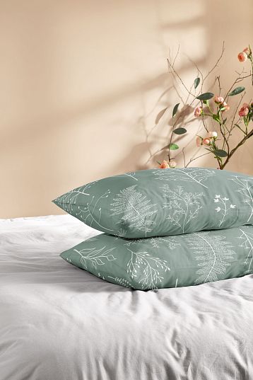 Комплект наволочек Унисон Ботанический сад Шалфей