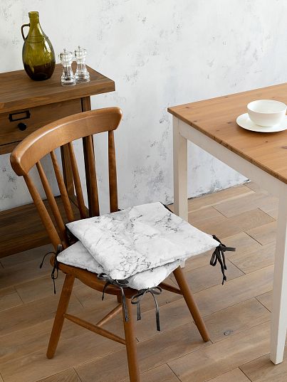 Комплект подушек на стул Унисон Marble