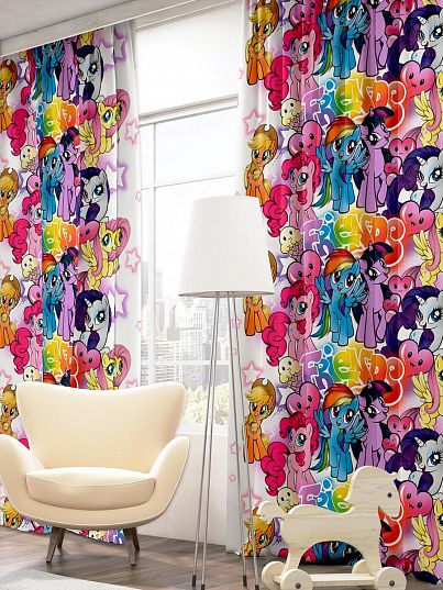 Комплект штор My little Pony, Непоседа
