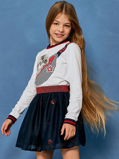 Юбка 5 Stars Синий, Juno