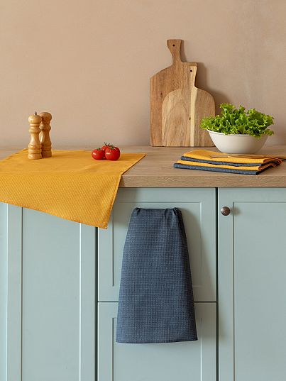 Комплект вафельных полотенец "Basic", Унисон