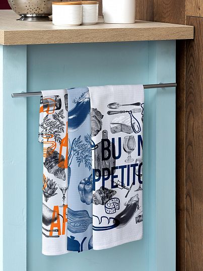Комплект полотенец Унисон Bon Appetit