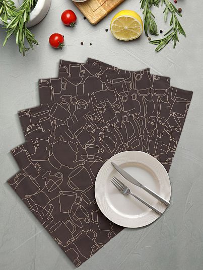 Комплект салфеток Унисон Moloko