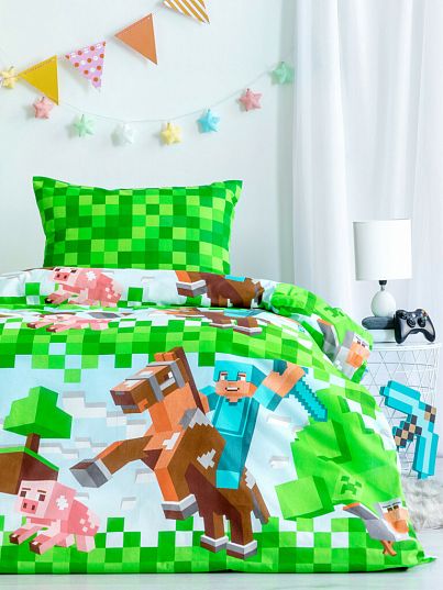 Постельное белье Майнкрафт, Juno