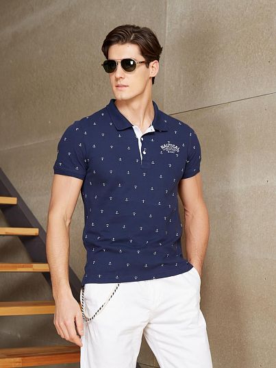 Футболка-поло "Regatta", темно-синий, BeGood