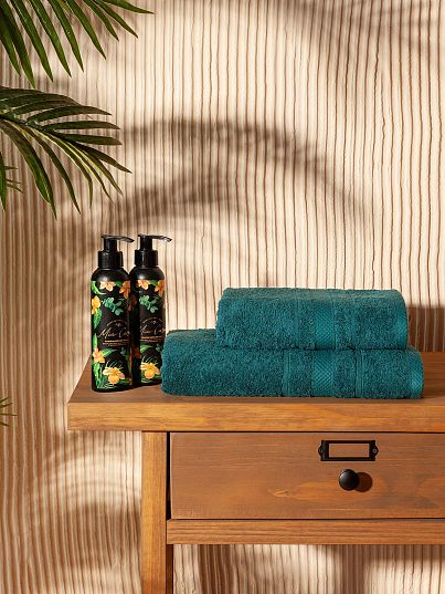 Комплект полотенец "Барбара", голубая ель, Mia Cara