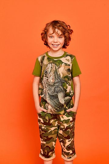 Футболка для мальчика "Chameleon", Juno