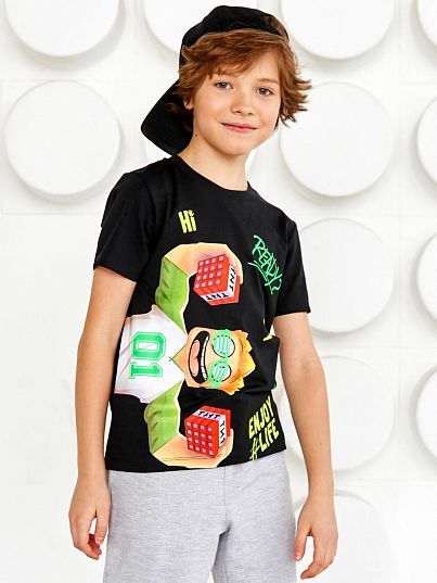 Футболка "GAME BOY", черный, Juno