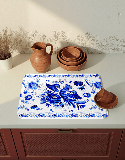 Коврик Унисон Гжель