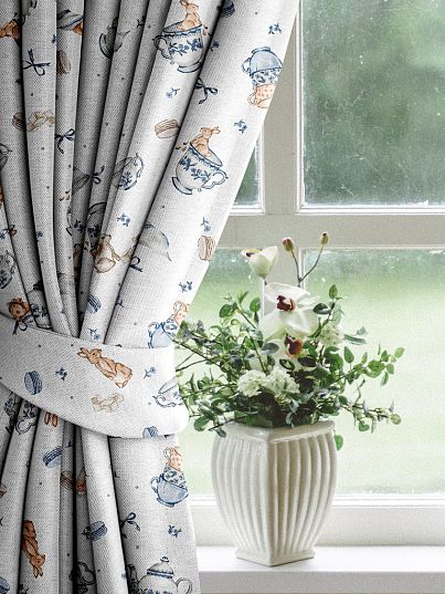 Комплект штор с подхватами "Зайчики", Mia Cara