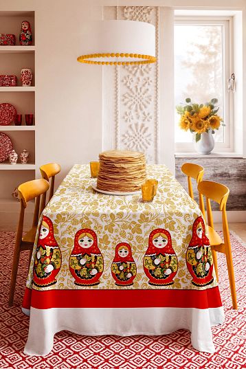 Скатерть Унисон Матрешка