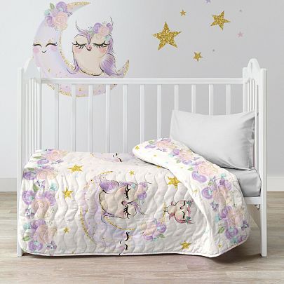 Покрывало стеганое "Совы", Juno Покрывало стеганое "Совы", Juno