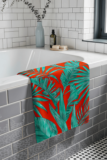 Полотенце Унисон Оранжевые листья