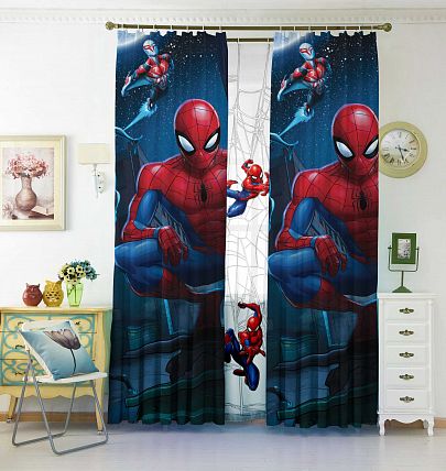 Шторы "Человек-Паук", Непоседа