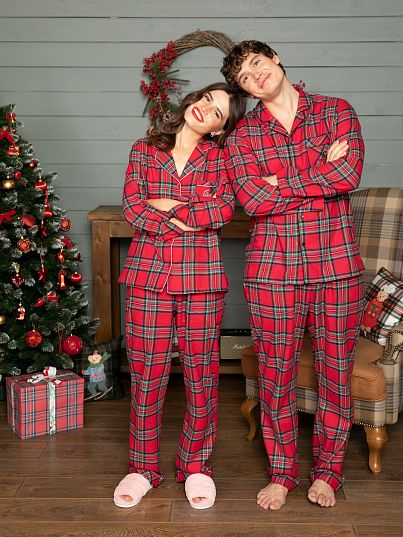 Пижама: рубашка, брюки Courchevel, Mia Cara