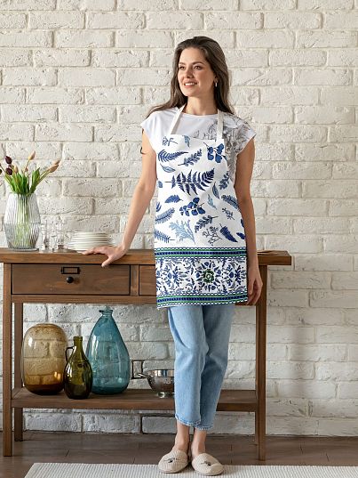 Фартук Унисон Blue leaves