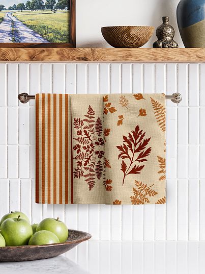 Комплект полотенец Унисон Симфония листьев