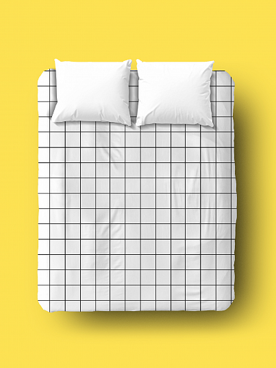Простыня Crazy Getup Grid paper