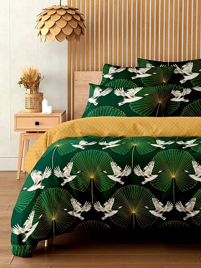 Постельное бельё Унисон Сranes