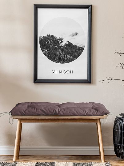 Подушка на скамью Унисон Basic