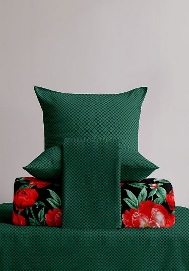 Простыня Флоранс Алые пионы