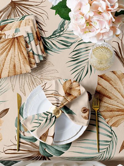 Комплект салфеток Mia Cara Tropical palm