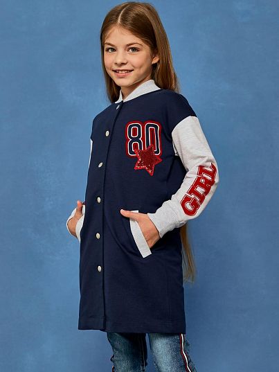 Удлиненный бомбер Juno