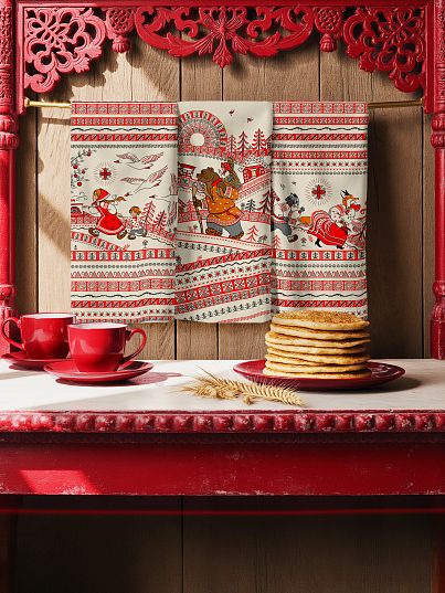 Комплект полотенец Унисон Сказки