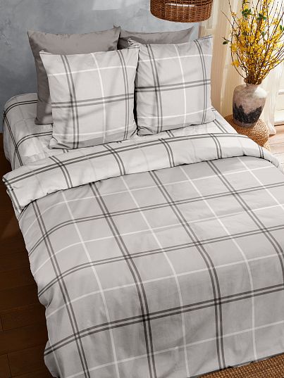 Постельное бельё Унисон Double Checks