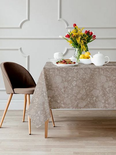 Скатерть рогожка "Жозефина", Mia Cara