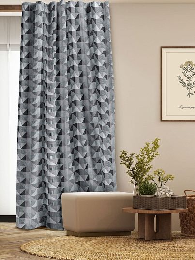 Штора Унисон Серый Нью-Джерси