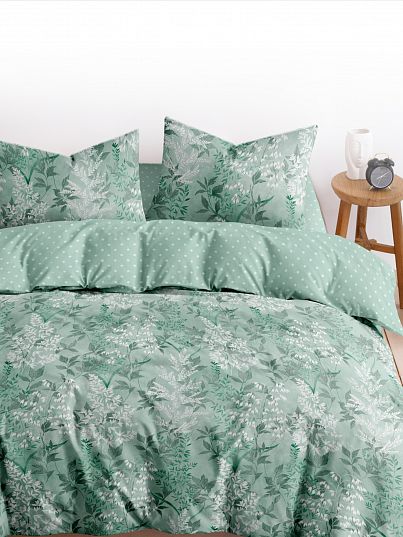 Постельное бельё Mia Cara Shadow green