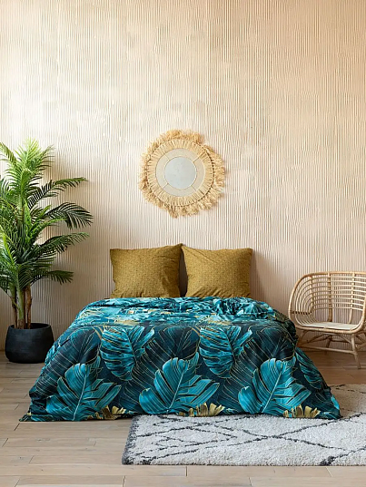 Постельное бельё Флоранс Тропические листья