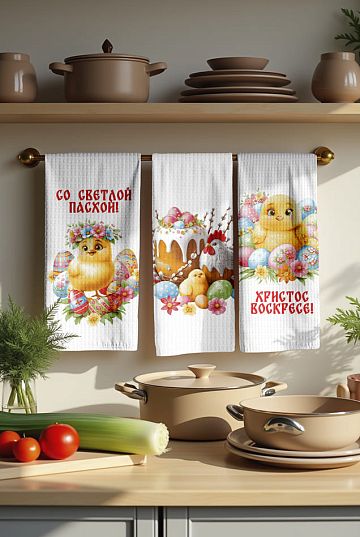 Комплект полотенец Mia Cara Цыплята