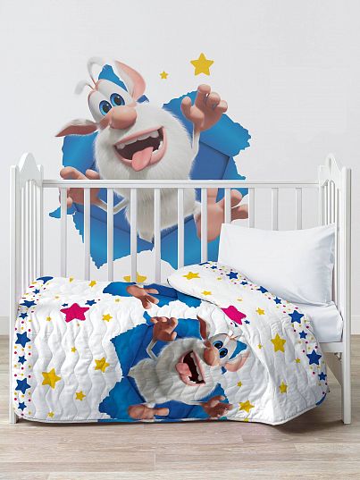 Покрывало стеганое "Буба", Проказник Буба, Непоседа Покрывало стеганое "Буба", Проказник Буба, Непоседа