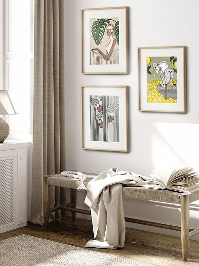 Набор из 3х постеров "Унисон" Fransu Didon