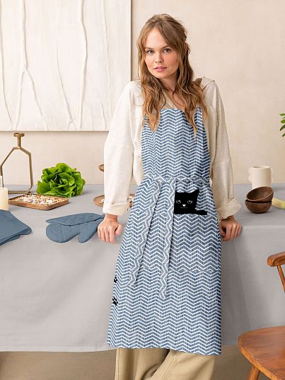 Фартук с карманом Унисон Lovely cat