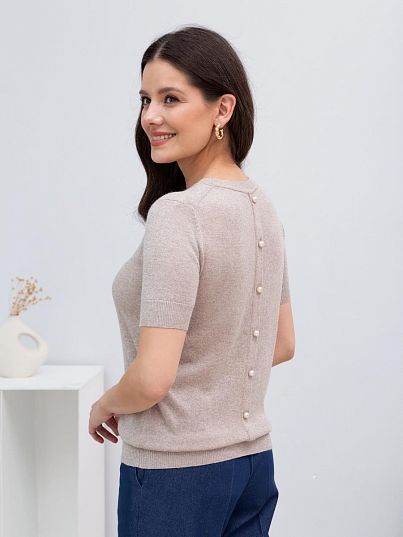 Джемпер "Diamond Shine", бежевый, BeGood