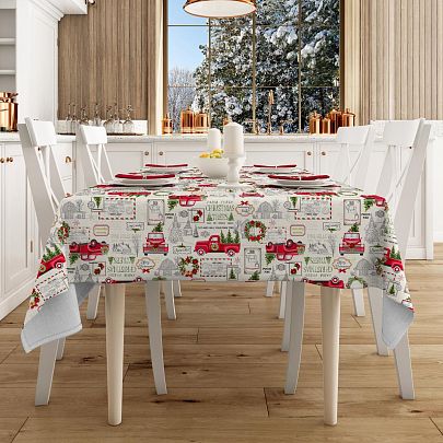 Комплект столового белья Mia Cara Новогоднее путешествие
