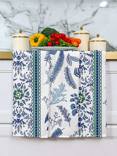 Комплект полотенец Унисон Blue leaves