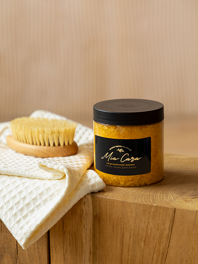 Соль-пена для ванн "Mia Cara", сицилийский лимон