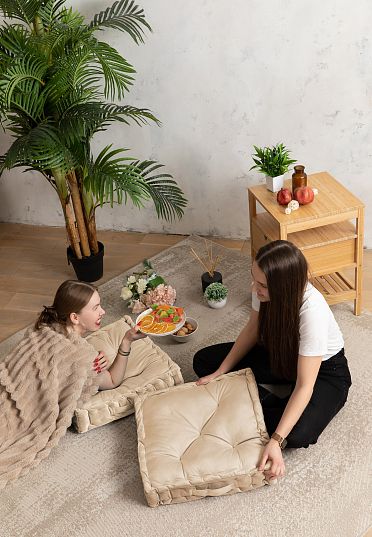 Подушка декоративная Унисон Gold beige