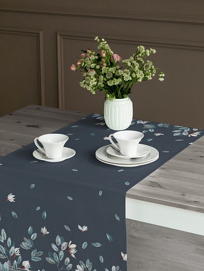 Скатерть-дорожка рогожка "Magnolia", Унисон