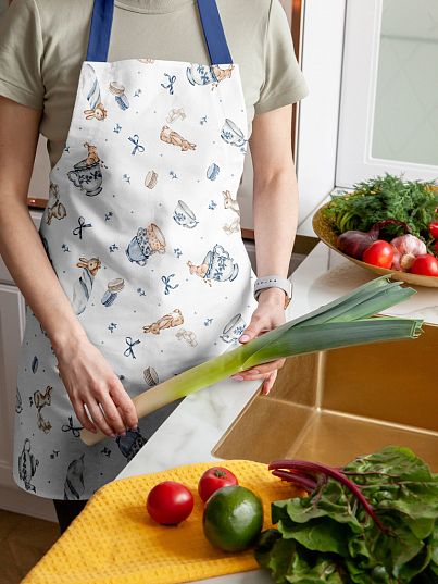 Фартук рогожка "Зайчики", Mia Cara