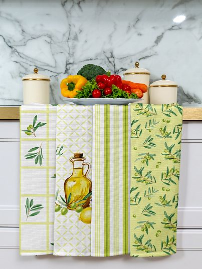 Комплект полотенец Унисон Olive oil
