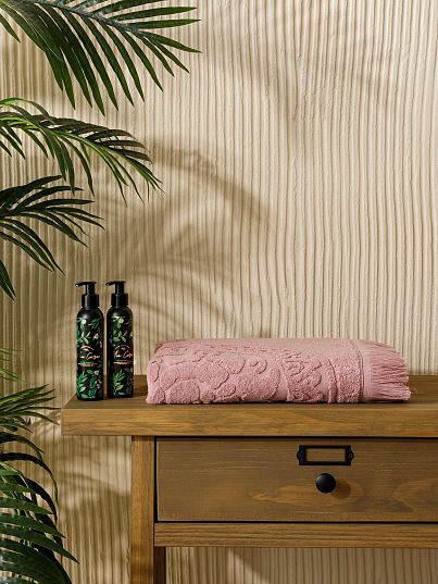 Полотенце махровое "Габи", пыльная роза, Mia Cara