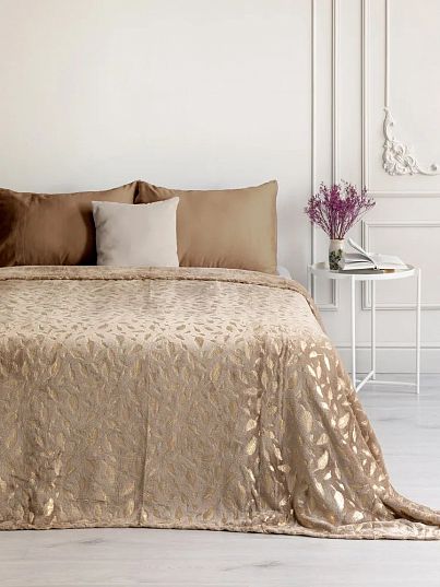 Плед Mia Cara Аморе голд