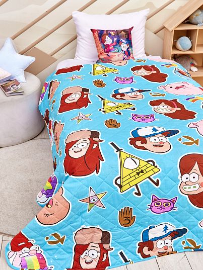 Покрывало "Гравити Фолз", Вселенная Гравити Фолз, Непоседа Покрывало "Гравити Фолз", Вселенная Гравити Фолз, Непоседа