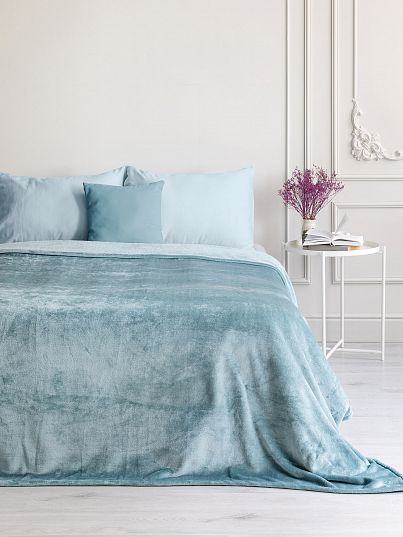 Плед Mia Cara Тезоро сильвер