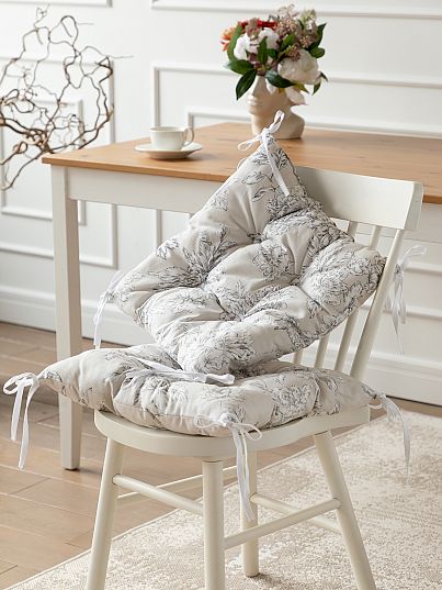 Комплект подушек на стул с тафтингом "Bottega Verde", Mia Cara